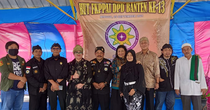 Romo Sigit dalam acara HUT FKPPAI DPD Banten ke-13